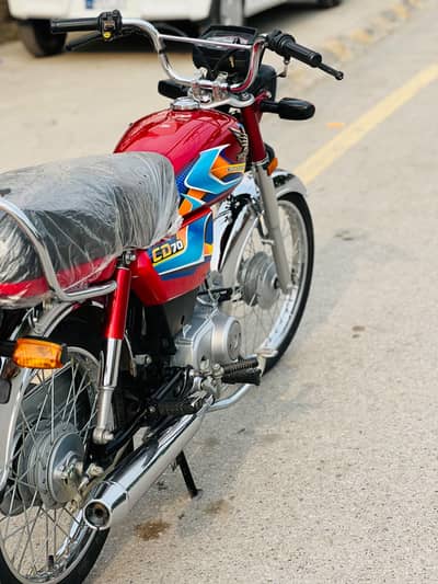 Honda cd 70 2025_26 model Islamabad registered