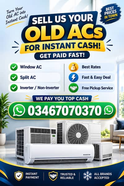 ac sale purchase/haier ac/ gree ac/ old ac / best prices