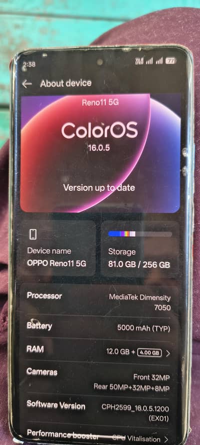 OPPO Reno 11. . . 5G
