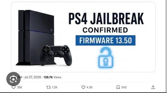 ps4 jailbreak available for 13.04 -  13.50