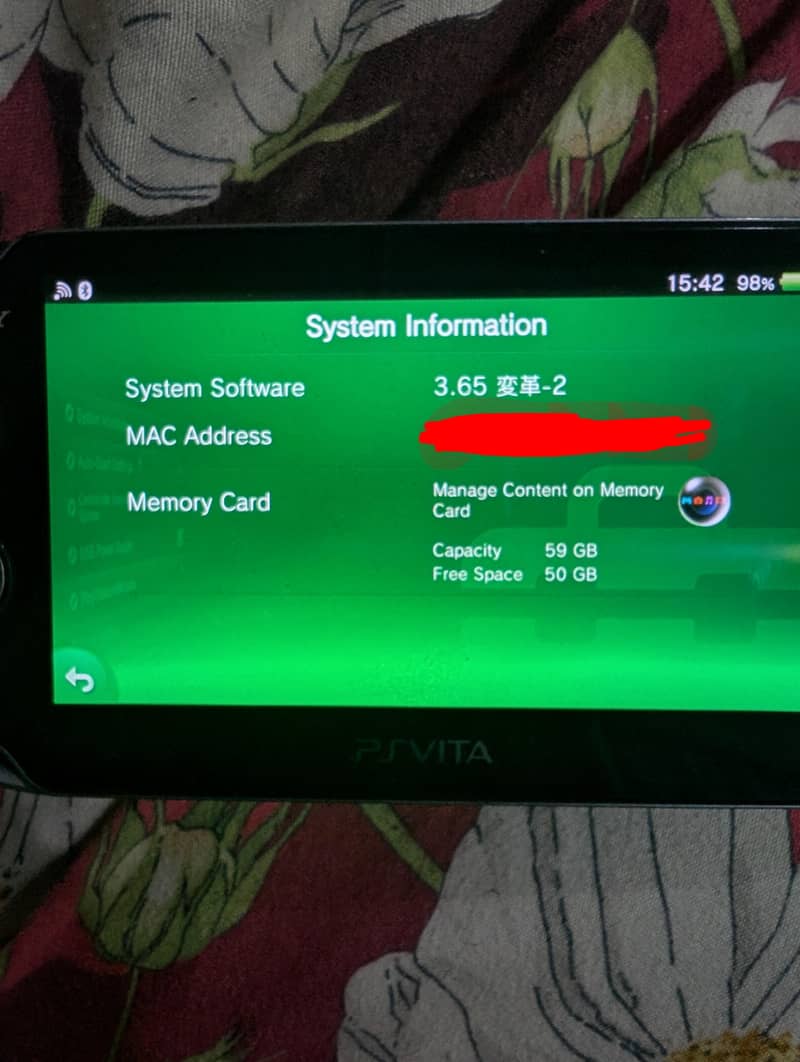 PS Vita | Oled version | jailbroken 3
