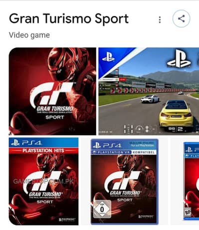 Looking to exchange or sell Gran Tourismo Sports