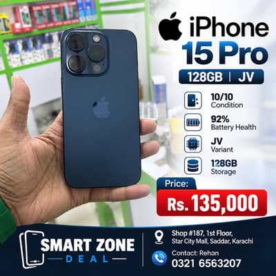 iPhone 15 Pro 128GB JV | iPhone 14 128GB PTA Approved