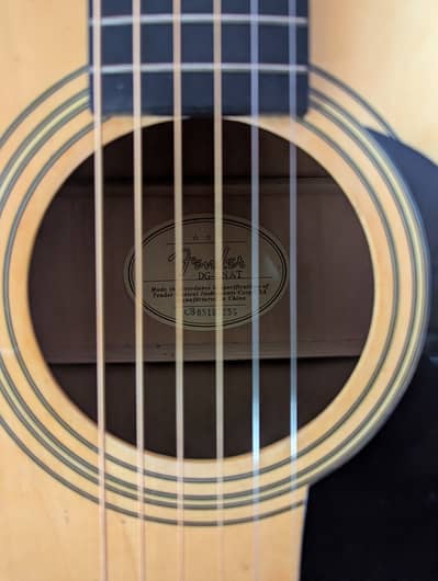 Fender dg5nat acoustic guitar