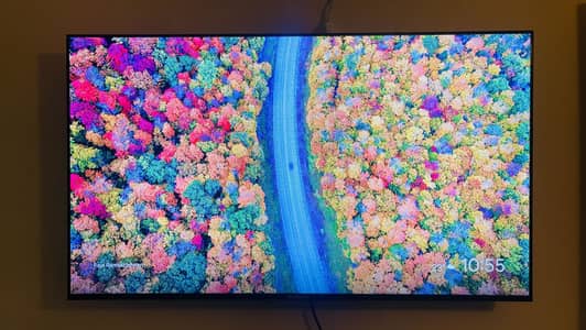 4K QLED with Google Os Noble 55 inches