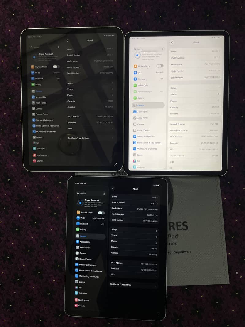 iPad pro 2018 256GB 4