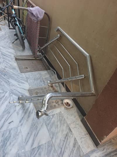 stair grill . . hand grill