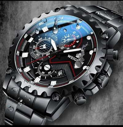 Men's Mechanical Watch with Digital Display & Sports Design