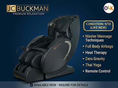 jc Buckman Massager chair condition 9/10