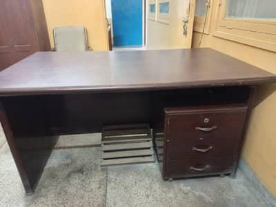 Office table and Revolving chair