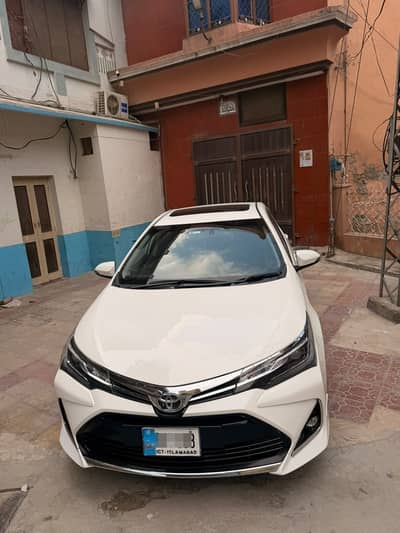 Toyota Corolla Altis Grande X CVT-i 1.8 Black Interior 2022