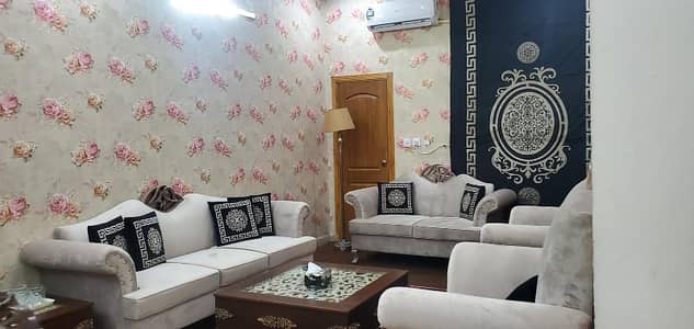 For rent. Full furnished portion and furnished flat