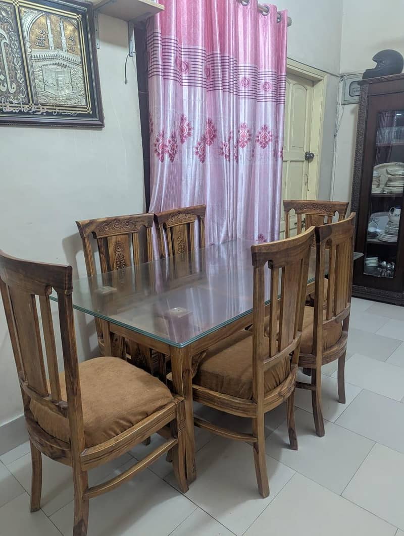 Wooden Dining table 4