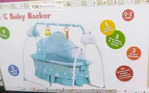 electric baby craddle used