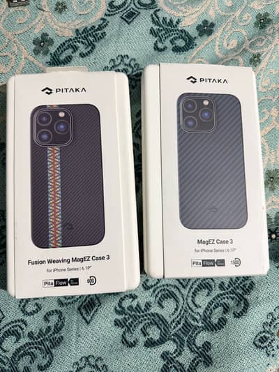 Original Pitaka Carbon case covers for Iphone 14 pro