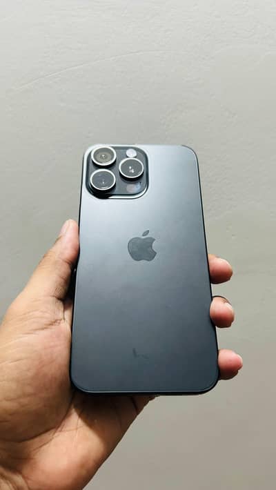 iPhone 15 pro max 256gb factory unlock Desert Black for sell.