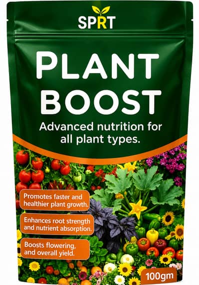 SPRT Plant Boost 100g | Advanced Plant Nutrition & Growth Booster