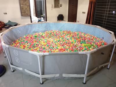 Intex 12*30 swimming pool with balls