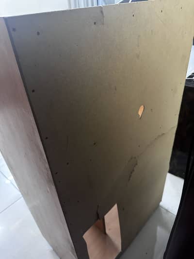 Wooden computer table