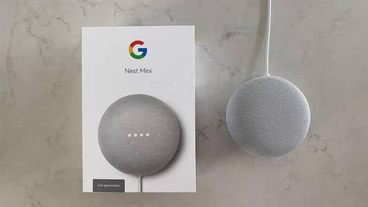 Google Nest Mini (2nd Gen) – Smart Speaker with Google Assistant