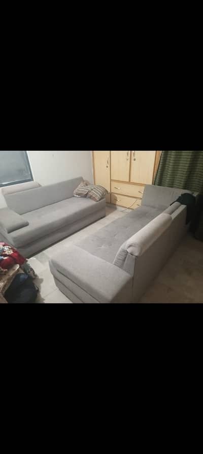 Sofas qty 2  for Sale contact: 03227245802 what's up also.