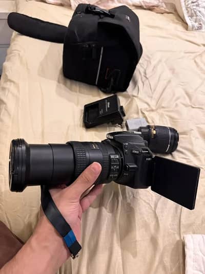 Nikon D5600 DSLR + Nikkor AF-S 18-200mm Lens — Brand New Condition