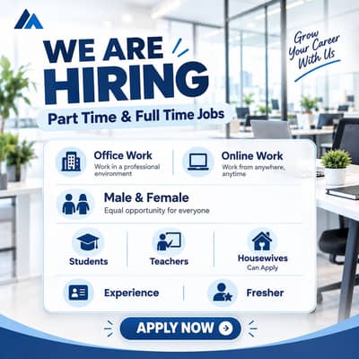 Hiring Male and Female for work