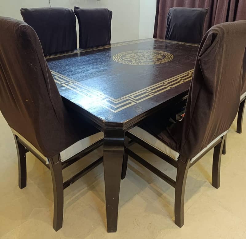 Dining table 6 chairs 1