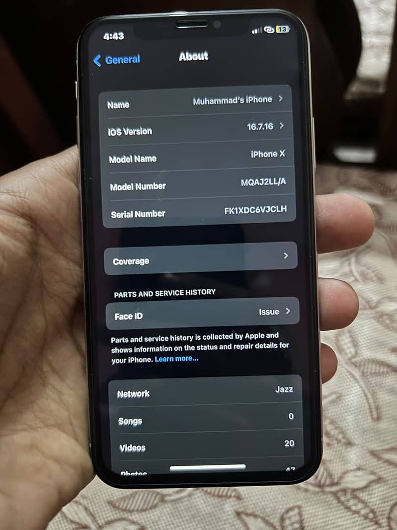 Apple iPhone X 5