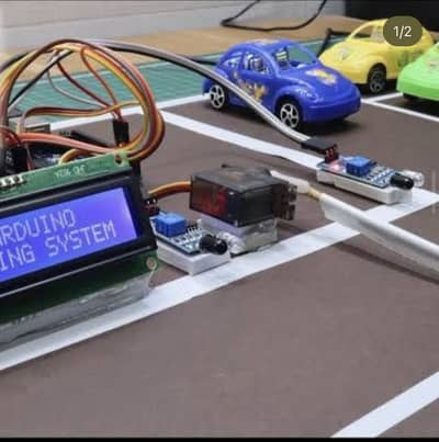 Arduino car parking student project