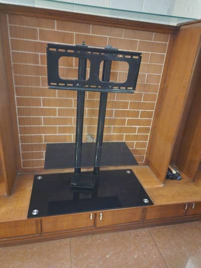 LCD metal and glass stand,Almost new