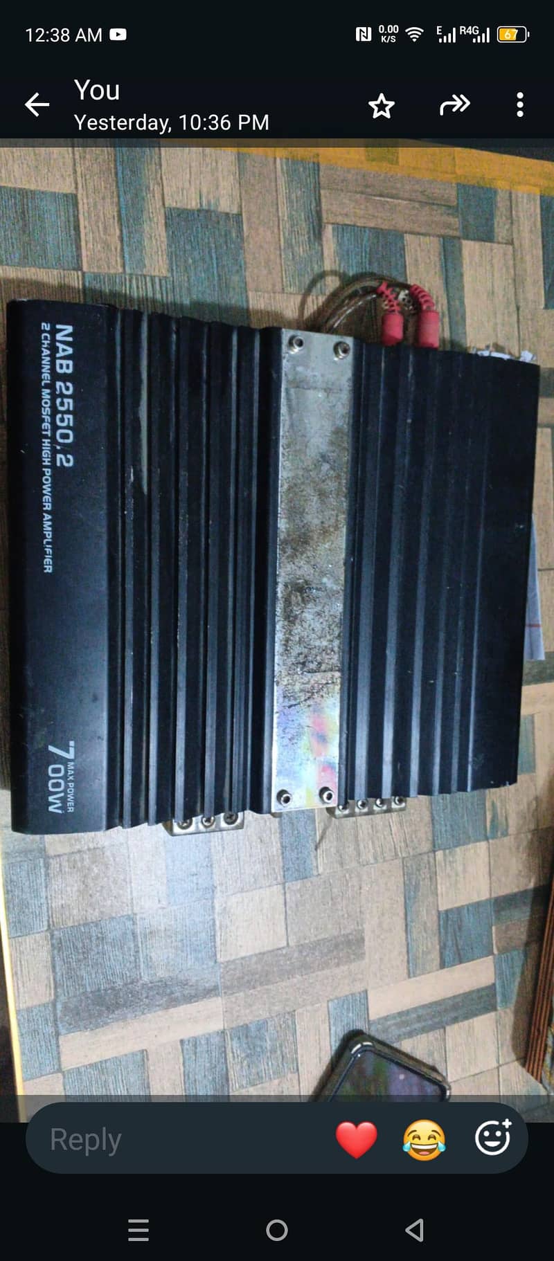 Speaker Amplifier 1