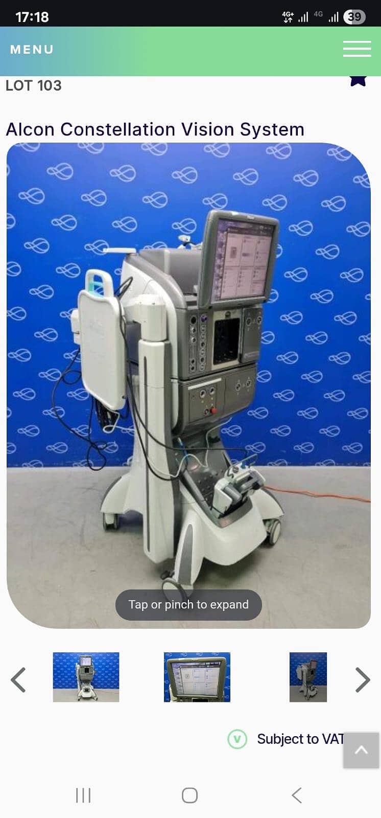 Alcon constellation phaco 0
