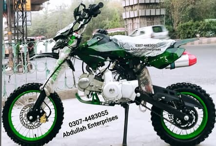 49cc Dirt Trail Off Road Bike Brand new zero meter for sale deliver Pk