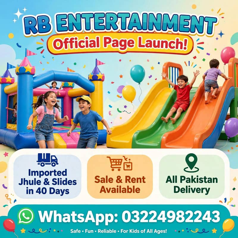 slide jumping castle train 1