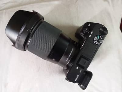 Sony a6400 with Sigma 16mm f1.4