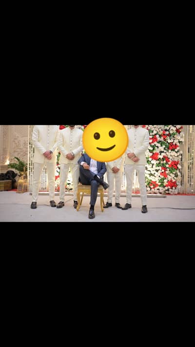 3 piece white sherwani suit for sale