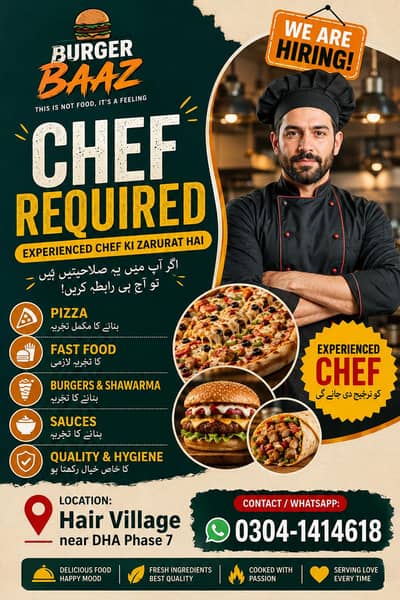 fast food chef
