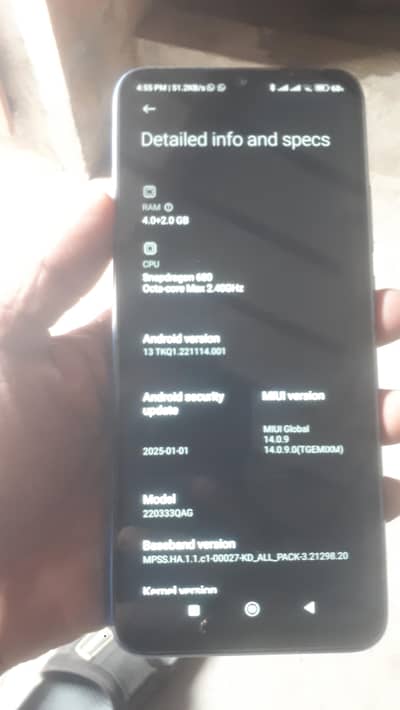 Xiaomi Redmi 10C pta prove exchange possible