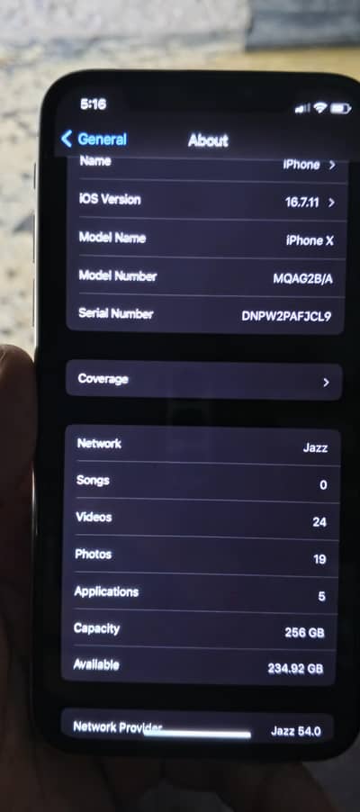 Iphone x ha pta proved ha original
