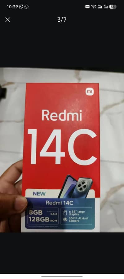Xiaomi Redmi 14C 4+4/128 GB with box charger