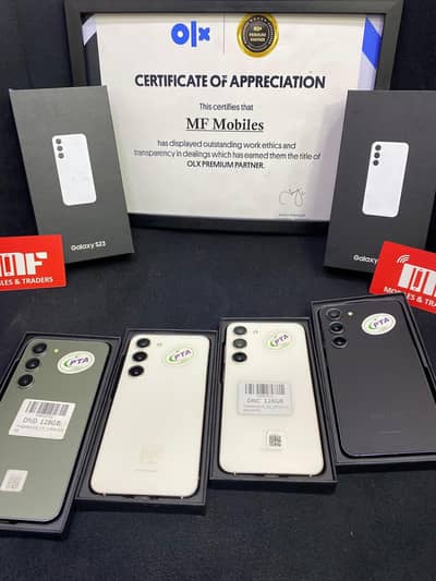 Samsung S23 Official Pta Approved With Box & Cable | S23 / S24 / S25