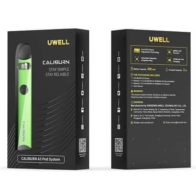 calibrun A3 vape for adult only