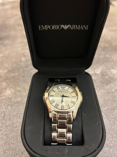Emporio Armani Classic Silver colored/Steel Ø35 mm Ref: AR0648