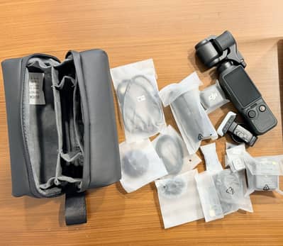 DJI Osmo Pocket 4 Creator Combo Full Box All Accessories