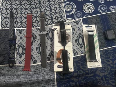 Apple Watch Straps + Watch Case Bundle | 2 Used + 1 Brand New | Best D