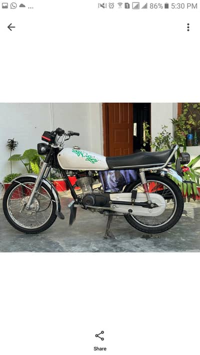 CG 125 15 Model