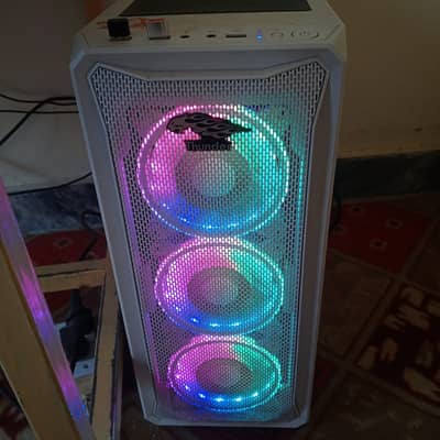 Custom White Redragon Gaming PC - Intel i5-10400, RX 6600 8GB, 16GB