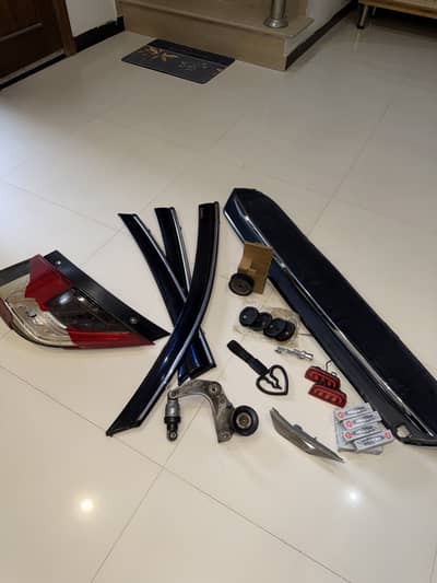 Honda Civic X 2016-21 Accessories & Spare Parts Complete Lot