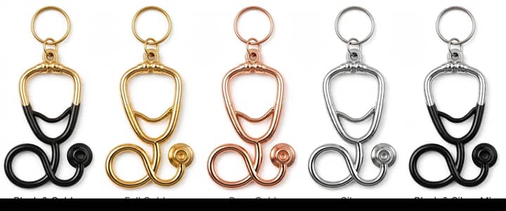 stylish stethoscope pendant keychain gifts
